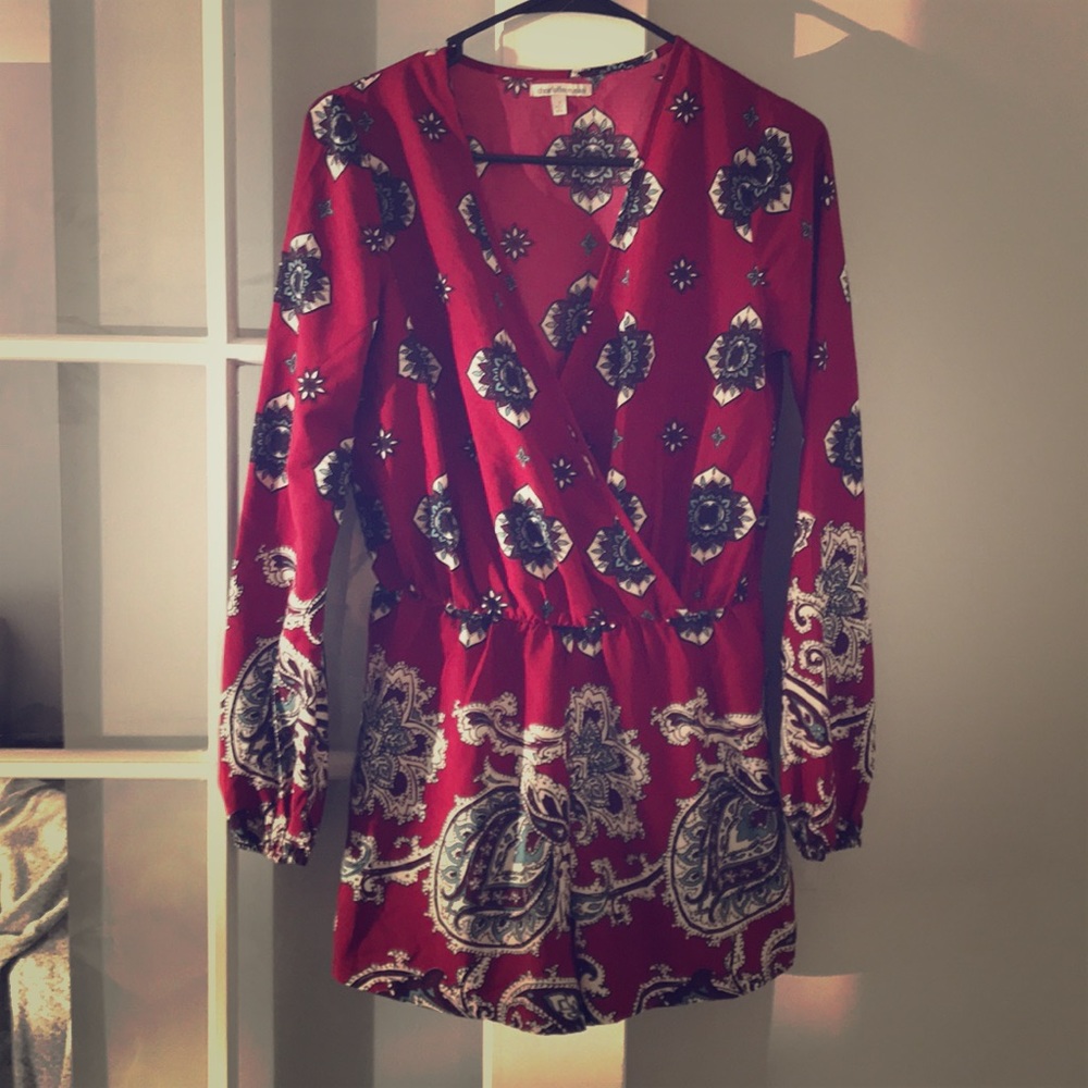 Paisley Romper